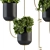 Vertical Wall Planter - Indoor Plant Holder 3D model small image 3