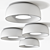 Marset Djembé 65.23: Vibrant Ceiling Lamp 3D model small image 2