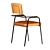Elegant Bergman Dining Chair 3D model small image 8