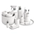 Stylish Bathroom Set 3D model small image 3