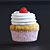 Coffee Bliss: Cupcakes, Donuts, and a Flower 3D model small image 3