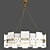 Elegant Anabel Chandelier - Timeless Beauty 3D model small image 1