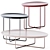 Amarcord Coffee Tables: Modern Elegance 3D model small image 4