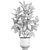 Tropical Plant Collection: Exotic Ficus Elastica in Vig Planter 3D model small image 5