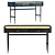 Milano 140 Desk - Elegant and Functional 3D model small image 1