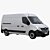 Renault Master L2H2 Van: Medium Wheelbase, Front Wheel Drive 3D model small image 2