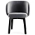 Connubia Tuka CB2117: Sleek and Stylish Chair 3D model small image 3