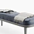 Elegant Marylin Bench - Stylish Seating Solution 3D model small image 2