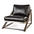 Luxurious Leather Armchair 3D model small image 2