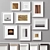 Multiframe Picture Frames Set 3D model small image 1