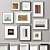 Multiframe Picture Frames Set 3D model small image 2