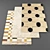 High-Resolution Modern Rugs Set 3D model small image 1