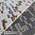 Graffiti Collection: Milano Ceramic Tiles 3D model small image 4