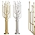 Golden Jazz Spirit: Janis Floor Lamp 3D model small image 1