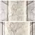White Rock Wall Panel 3D model small image 1