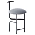 Elegant Blend Chair U 3D model small image 1