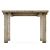 Rustic Teaka Table - Authentic Solid Wood Design for Indoor & Outdoor Spaces 3D model small image 3