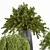 Multi-Part Indoor Plant Set 3D model small image 2