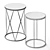 Belle and Melena Side Tables: Elegant and Versatile 3D model small image 2