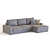 Modern Comfort: Polo Sofa 3D model small image 2