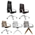 Executive Lead Series Armchair 3D model small image 3