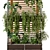 Vertical Pallet Planter Set - Outdoor Plants 3D model small image 4