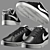 Sleek Nike Court Royale for Athletes 3D model small image 6