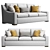 Wesley Hall Netherton: Stylish Sofa for Modern Living 3D model small image 1