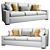 Wesley Hall Netherton: Stylish Sofa for Modern Living 3D model small image 2