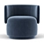 Astonishing Amaia Swivel Chair 3D model small image 3