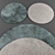 Patterned Rugs Collection 3D model small image 1