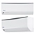 GREE PRAKTIK PRO Air Conditioner: Sleek and Efficient 3D model small image 1