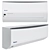 GREE PRAKTIK PRO Air Conditioner: Sleek and Efficient 3D model small image 2