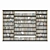 Elegant Wood & Metal Bookshelf 3D model small image 3