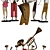 Musical Band Collectible Figurines 3D model small image 10