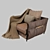 Elegant Armchair for Stylish Comfort 3D model small image 10