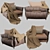 Elegant Armchair for Stylish Comfort 3D model small image 12