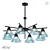 Modern AK752 Chandelier for Stylish Interiors 3D model small image 1