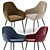 Elegant Remy Chair 3D model small image 2