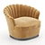 Elegant Zanaboni Armchairs: A Perfect Blend of Style and Comfort 3D model small image 2