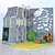 Indigo Modular Play System 3D model small image 1