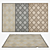 Versatile Rugs Set: 6 Stunning Options 3D model small image 1