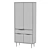 Modern Two-Door Showcase Cabinet 3D model small image 4