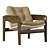 Renata Chair: Authentic Brazilian Design 3D model small image 1