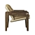 Renata Chair: Authentic Brazilian Design 3D model small image 3