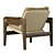 Renata Chair: Authentic Brazilian Design 3D model small image 4