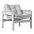 Renata Chair: Authentic Brazilian Design 3D model small image 5