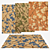 Versatile Set of 6 Rugs 3D model small image 1