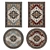 Versatile Set of 8 Rugs: VRayFur, Displacement Mods, Multiple Formats 3D model small image 6