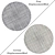 Round Carpets Set: Versatile and Realistic 3D model small image 2